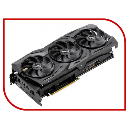 Видеокарта ASUS RTX 2080 1515Mhz PCI-E 8192Mb 14000Mhz 256 bit DP 2xHDMI ROG-STRIX-RTX2080-8G-GAMING