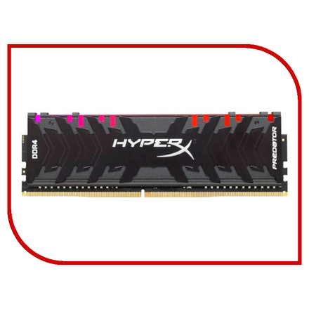 Модуль памяти Kingston HyperX Predator DDR4 DIMM 3200MHz PC4-25600 CL16 - 8Gb HX432C16PB3A/8