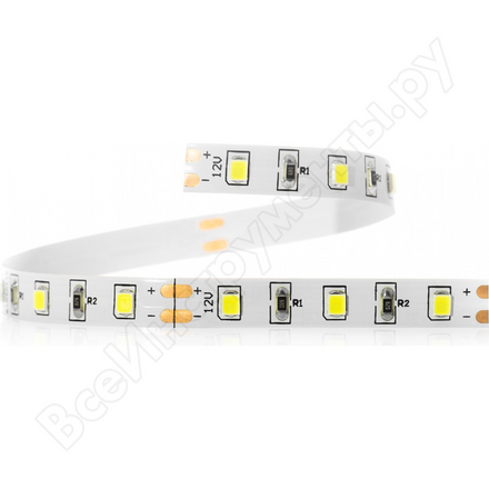 Светодиодная лента elf 300smd диодов 2835, 12в, 5 м, красная 300smd2835nwr