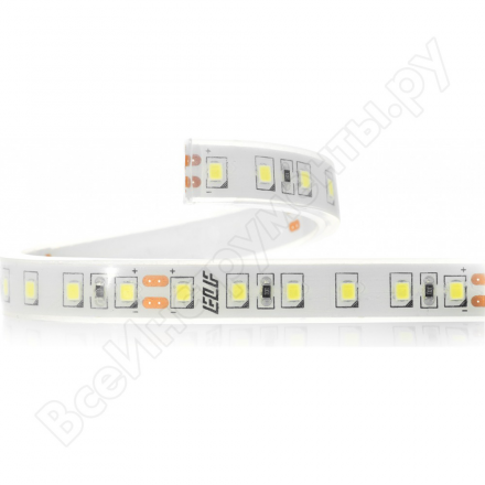 Светодиодная лента elf 480smd диодов 2835, 24в, ip68, 5 м, белая 480smd2835ww-hy24