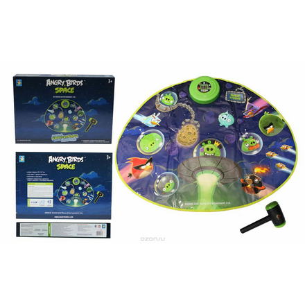 Игровой коврик "Angry Birds.Space", 83 см х 67 см