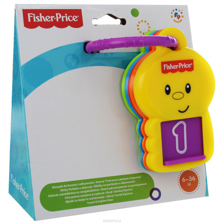 Fisher-Price Newborn Ключики Считай и познавай