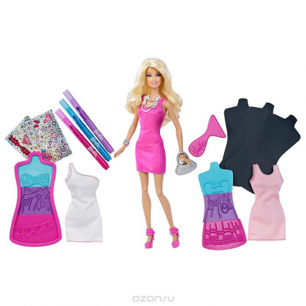 Barbie Игровой набор Модная дизайн-студия