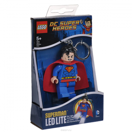 Брелок-фонарик для ключей Lego "Superman"