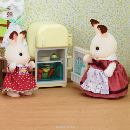 Sylvanian Families игровой набор "Мама кролик и холодильник"