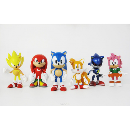 Набор фигурок Sonic "Classic Collector's Set", 6 шт