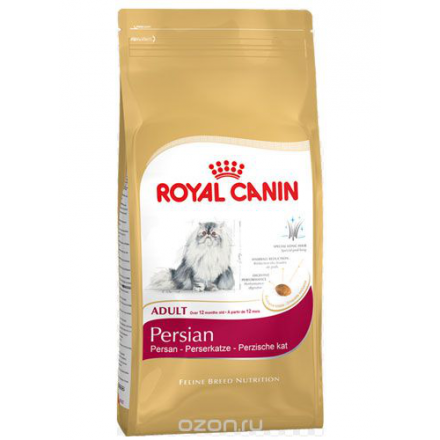 Корм сухой Royal Canin "Persian Adult", для взрослых кошек персидских пород старше 12 месяцев, 400 г