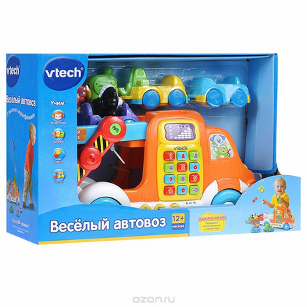 Развивающая игрушка Vtech "Веселый автовоз"