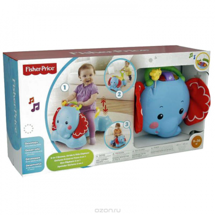 Fisher-Price Каталка Слоник