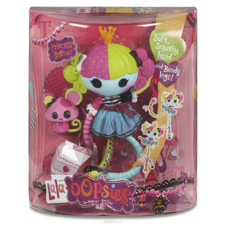 Кукла Lalaloopsy Lala-Oopsies: Принцесса Объятий, с питомцем