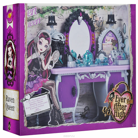 Ever After High Набор мебели "Туалетный столик", цвет: фиолетовый, серый