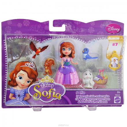 Sofia the First София и друзья-животные