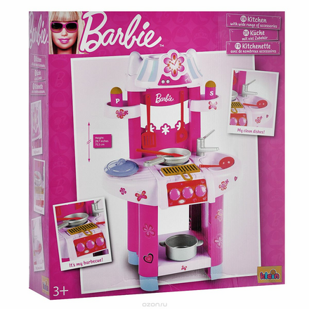 Игровой набор Klein "Barbie. Кухонный центр", 10 предметов