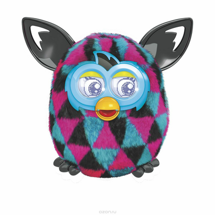 Furby (Фёрби) Boom Интерактивная игрушка Солнечная волна (Рисунок треугольник)