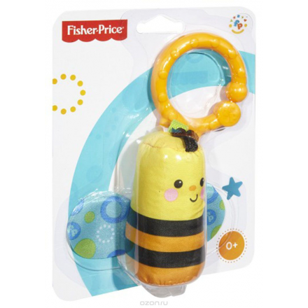 Fisher-Price Погремушки Слоник и Пчелка в ассорт