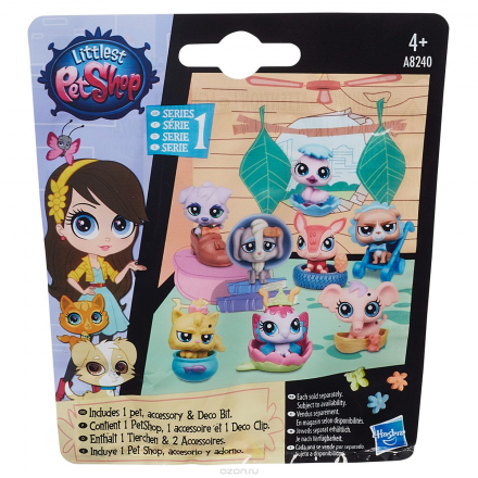 Littlest Pet Shop Фигурка "Зверюшка в закрытой упаковке", в ассортименте