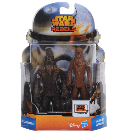 Набор фигурок Star Wars "Wullffwarro и Wookiee Warrior", 2 шт