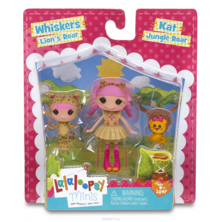 Игрушка кукла Lalaloopsy Mini, Львенок с сестрёнкой