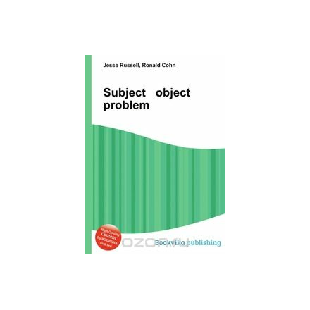 Subject object problem