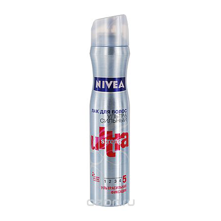 Лак для волос Nivea Hair Care "Ультра сильный", ультрасильная фиксация, 250 мл