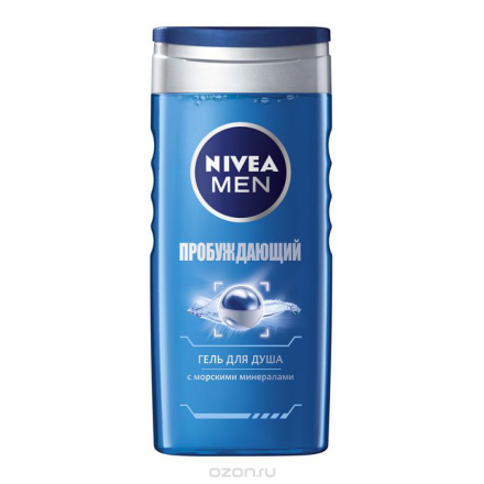 NIVEA MEN Гель для душа "Пробуждающий", 250 мл