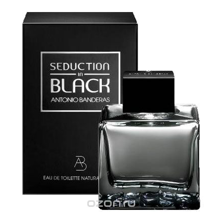 Antonio Banderas "Seduction In Black". Туалетная вода, 100 мл