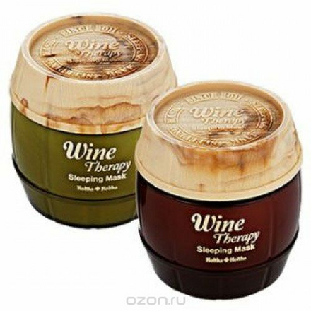 Holika Holika Wine Therapy Sleeping Mask Ночная винная маска-желе "Красное вино", 120 мл