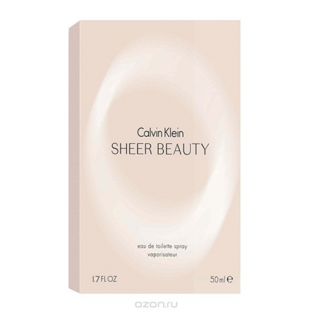 Calvin Klein "Sheer Beauty". Туалетная вода, 50 мл