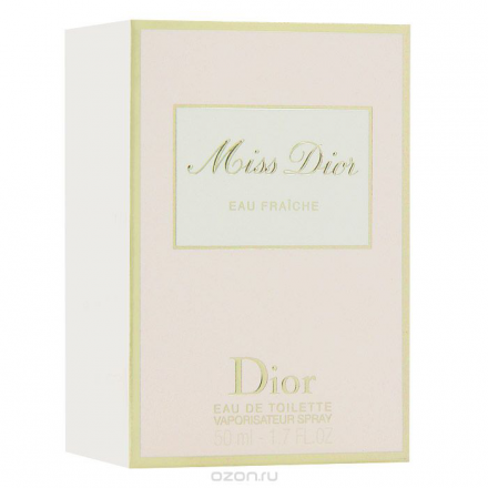 Christian Dior "Miss Dior Eau Fraiche". Туалетная вода, 50 мл