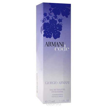 Giorgio Armani "Armani Code Pour Femme". Туалетная вода, 75 мл