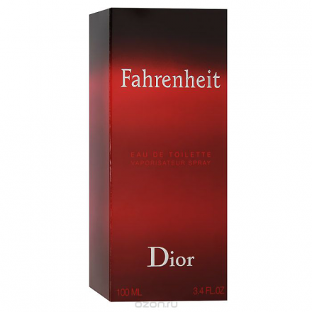 Christian Dior "Fahrenheit "Туалетная вода, мужская, 100 мл