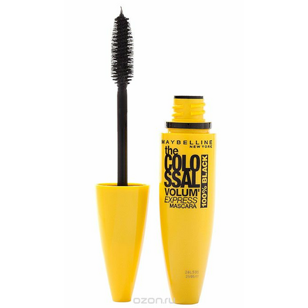 Maybelline New York Тушь для ресниц "The Colossal Volum' Express", 100% черный, 10,7 мл