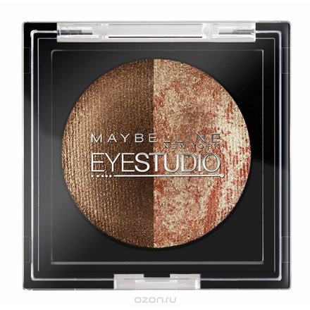 Maybelline New York Тени для век "EyeStudio Cosmic Duo", оттенок 60, Медная гора, 2,5 г