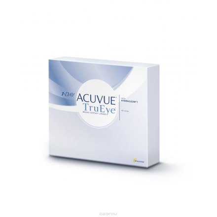 Johnson & Johnson Контактные линзы 1-Day Acuvue TruEye (90 шт. / 9.0 / + 1.25)