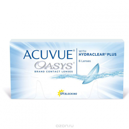 Johnson & Johnson контактные линзы Acuvue Oasys (6шт / 8.4 / -4.00)