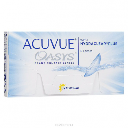 Johnson & Johnson контактные линзы Acuvue Oasys (6шт / 8.8 / -1.75)