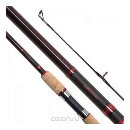 Спиннинг штекерный DAIWA "Sweepfire NEW" SW 1002 HFS 3,00м, 40-100г, 11416-302, темнокоричневый, арт.0041525