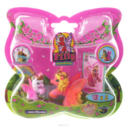 Filly Butterfly Набор мини-фигурок "Волшебная семья: Rett и Valentina"