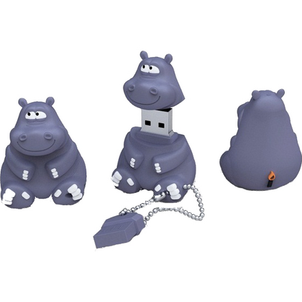 USB Flash Drive 16Gb - Iconik Бегемот RB-HIPPO-16GB