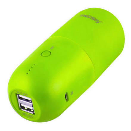 Аккумулятор SmartBuy Power Bank Capsule MKII 10400 mAh SBPB-7020 Green