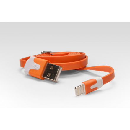 Аксессуар iQFuture Lightning to USB Cable for iPhone 5/iPod Touch 5th/iPod Nano 7th/iPad 4/iPad mini IQ-AC01 Orange