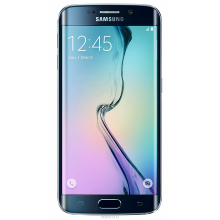 Samsung SM-G925F Galaxy S6 Edge (128 GB), Black