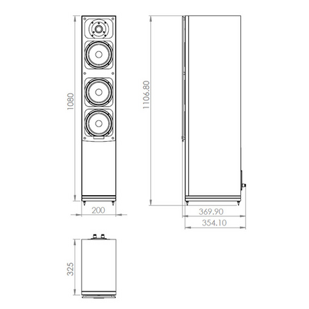 Напольная акустика Arslab Classic 3 Black Ash