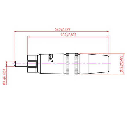 Разъем RCA Neutrik Rean NYS 373-4 Yellow