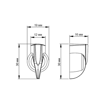 Ручка Audiocore AKN012 White для потенциометров/селекторов