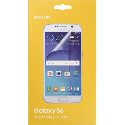 Защитная пленка Samsung Samsung ET-FG920C для Galaxy S6 (2шт)