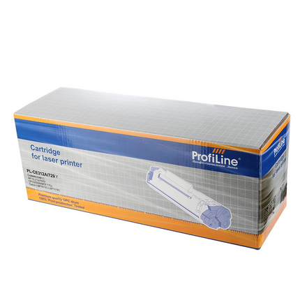 Картридж ProfiLine PL-CE312A/729 for HP CP1025/CP1025NW/M175a/M175nw/M275/Canon 7010/7010C/LBP7018C Yellow