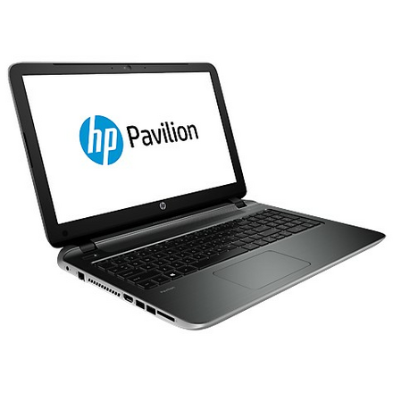 Ноутбук HP Pavilion 15-p252ur Natural Silver L1T09EA Intel Core i3-5010U 2.1 GHz/4096Mb/500Gb/DVD-RW/nVidia GeForce 830M 2048Mb/Wi-Fi/Bluetooth/Cam/15.6/1920x1080/Windows 8.1 64-bit