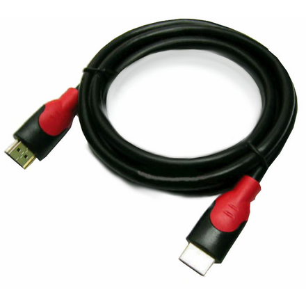 Аксессуар ATcom HDMI - HDMI ver 1.4 for 3D 1m Red-Gold AT14942