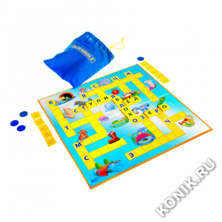 Игра Скрэббл Scrabble детский (Mattel Y9736)